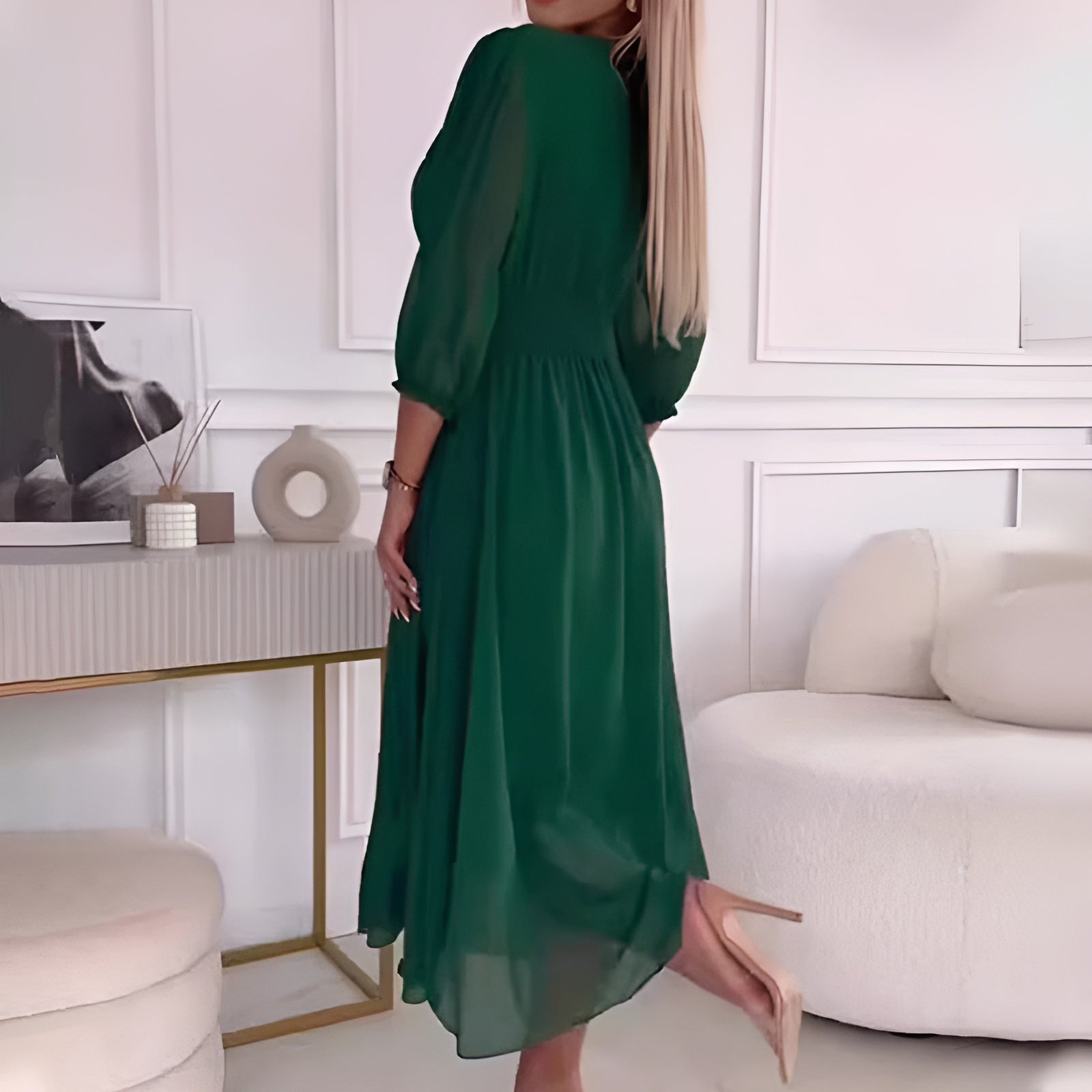 Adéla | Kevyt ja elegantti sifonkimekko