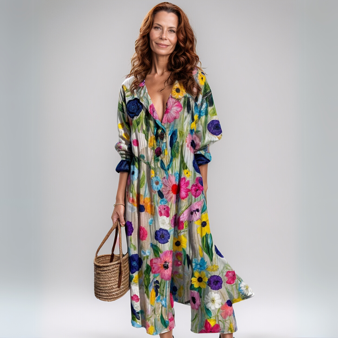 Charlotte | Pitkä boheemityylinen mekko kesäkauteen