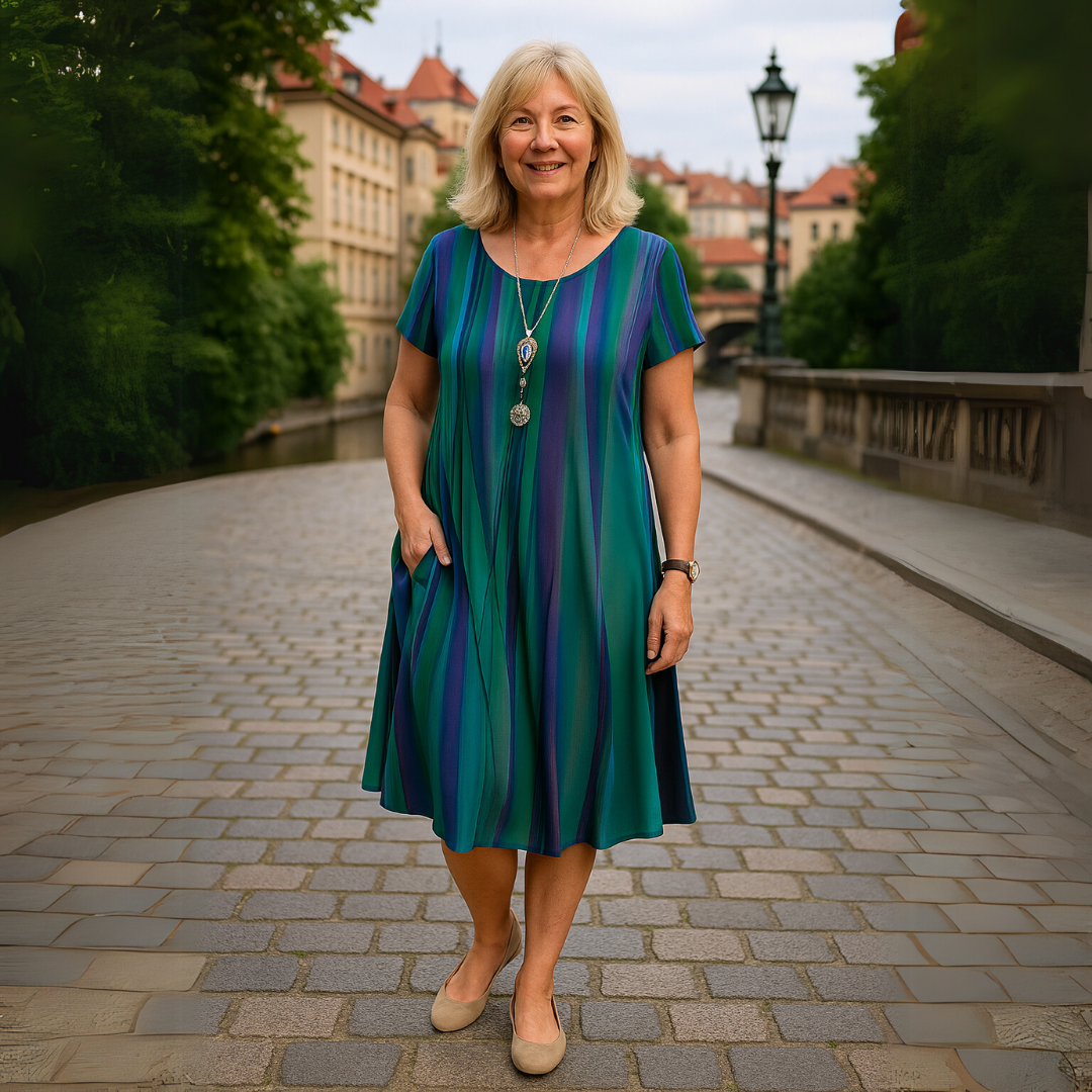 Liora | Boheemi Gradientti Mekko