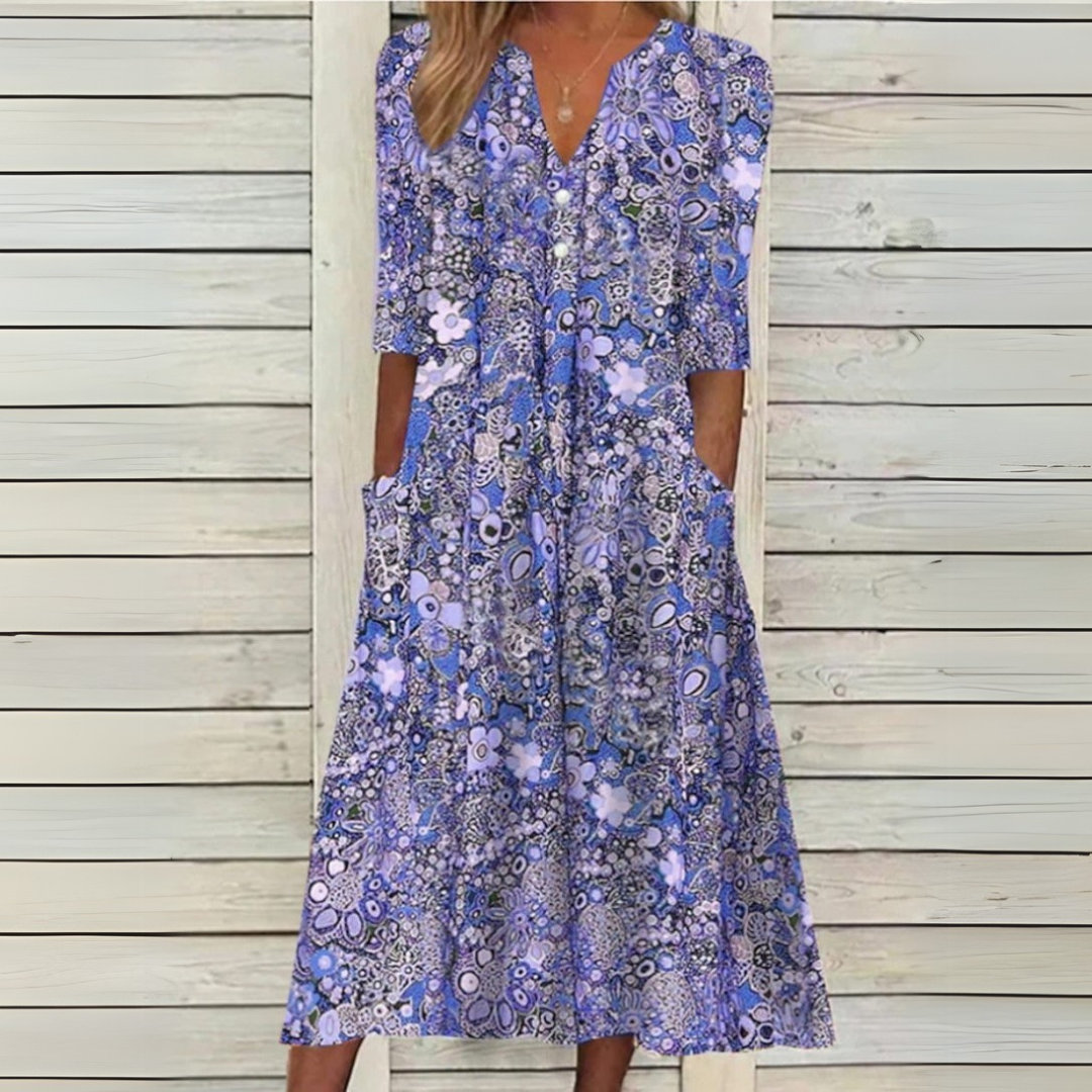 Livia | Tyylikäs kesämekko luonnolliseen eleganssiin