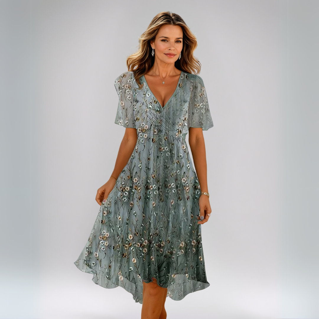 Tiana | Kesämekko elegantilla kukkakuviolla