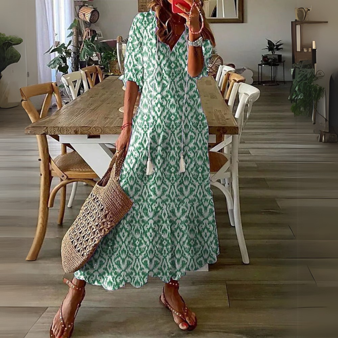 Isabella | Maxi Boheemi Mekko