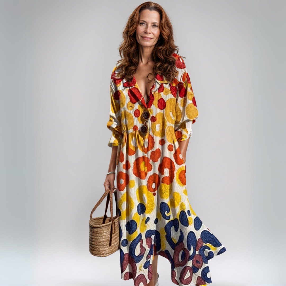 Charlotte | Pitkä boheemityylinen mekko kesäkauteen