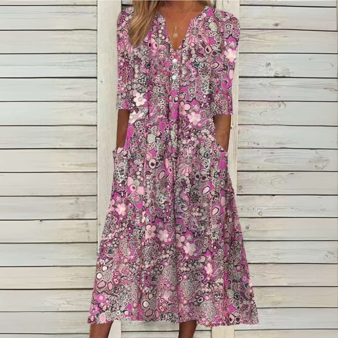 Livia | Tyylikäs kesämekko luonnolliseen eleganssiin