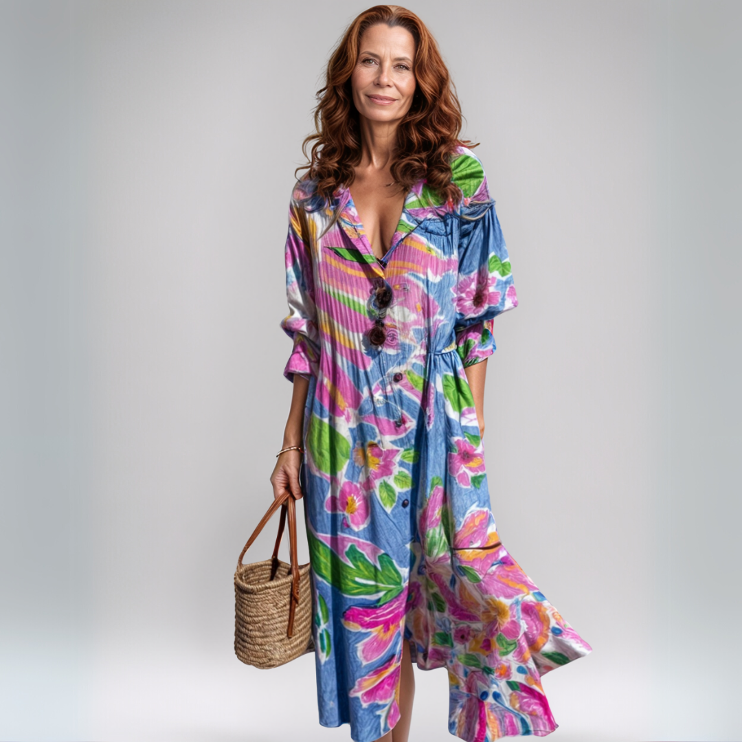 Charlotte | Pitkä boheemityylinen mekko kesäkauteen