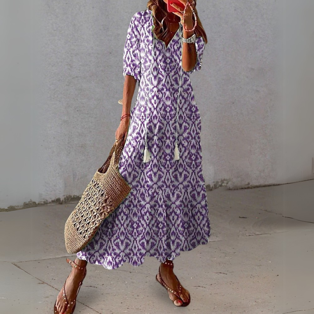 Isabella | Maxi Boheemi Mekko