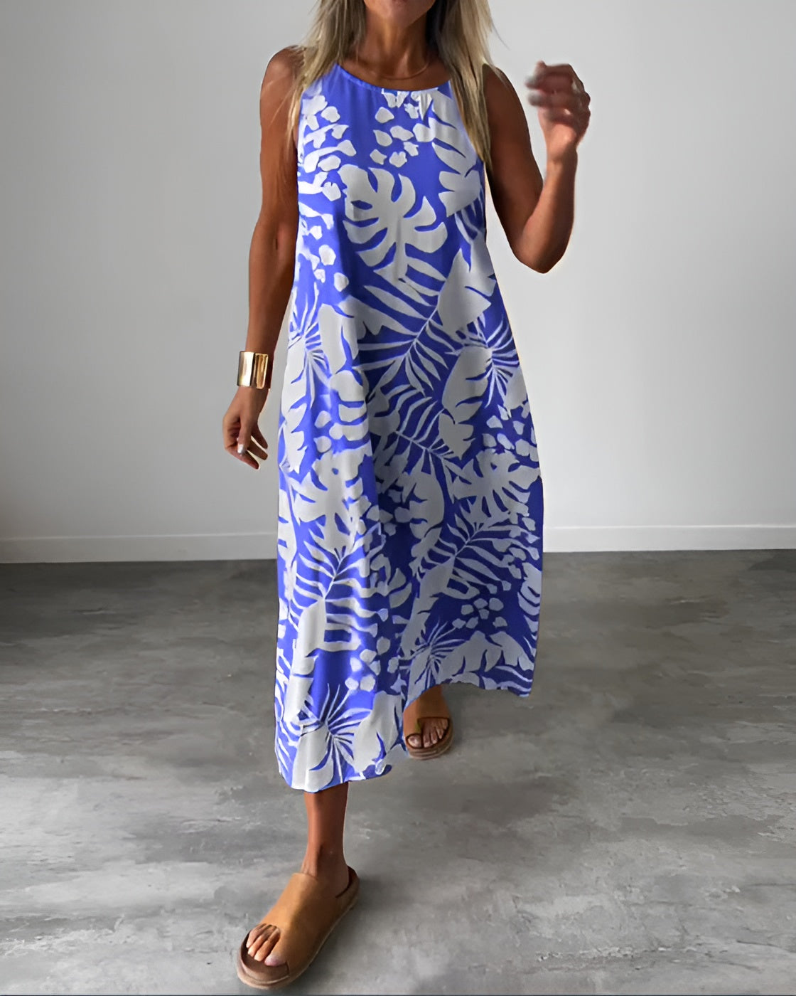 Audrey | Tyylikäs hihaton mekko