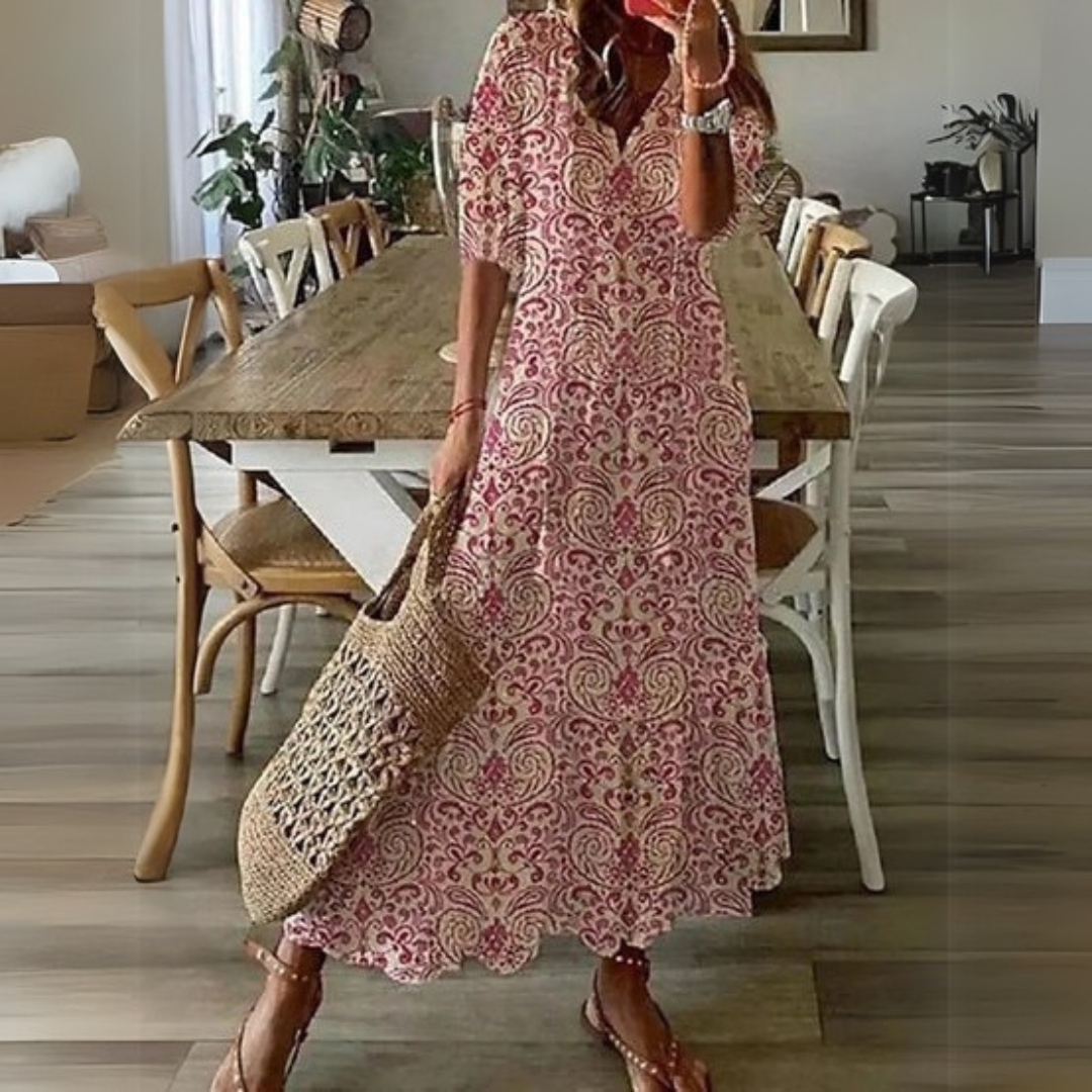 Isabella | Maxi Boheemi Mekko