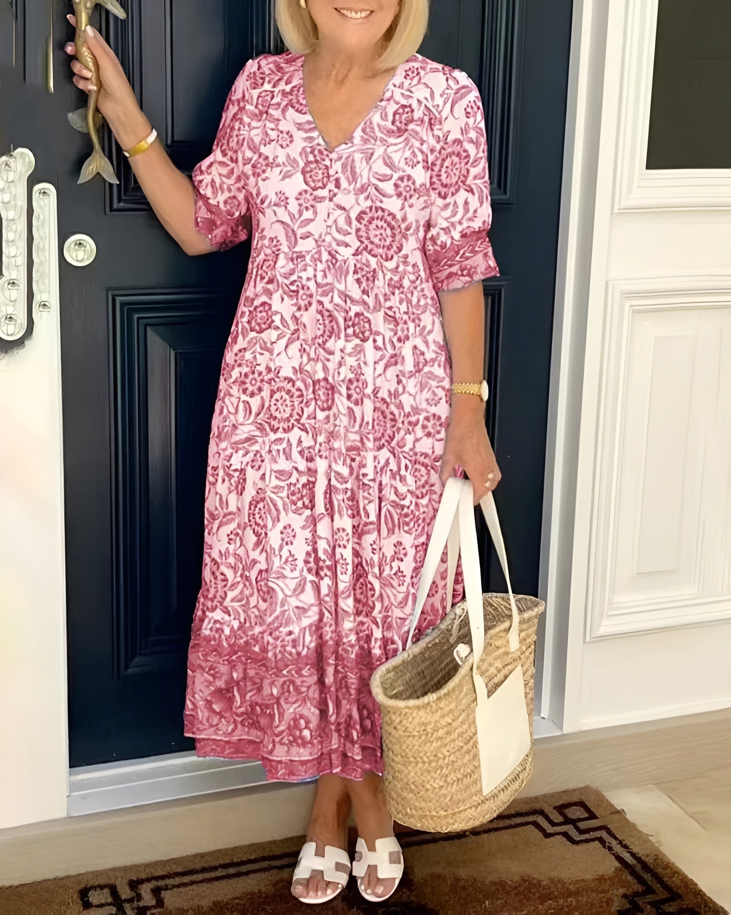 Evelyne | Kukallinen Elegantti Mekko