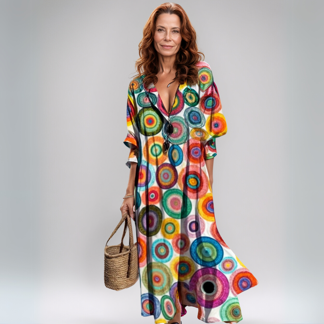 Charlotte | Pitkä boheemityylinen mekko kesäkauteen