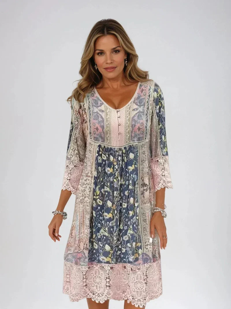 Naia | Viehättävä Boho Mekko