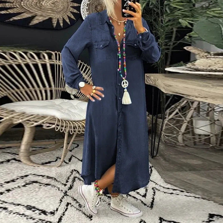 Vena | Tyylikäs Boho farkkukleid